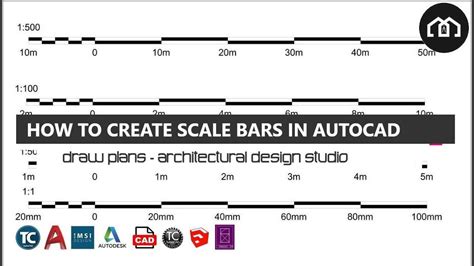 How To Create Your Own Scale Bars | AutoCAD |TurboCAD - YouTube