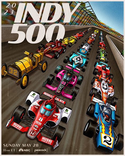 2023 Indy 500 commemorative Poster :: Behance