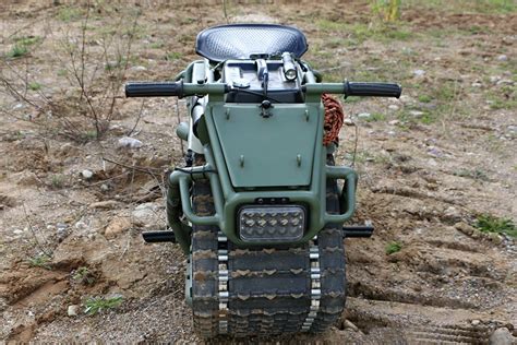 This 'Hamster' is a Russian ATV with Snowmobile Track For Wheels | Man of Many