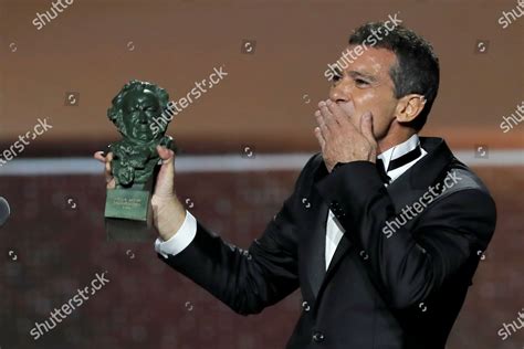 Antonio Banderas Receives Award Best Actor Editorial Stock Photo ...