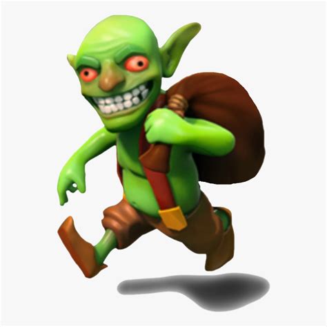 Transparent Goblin Clipart - Clash Of Clans Old Goblin , Free ...