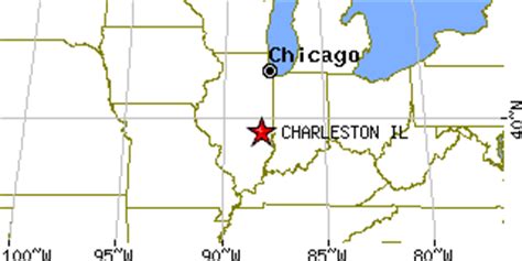 Charleston, Illinois (IL) ~ population data, races, housing & economy