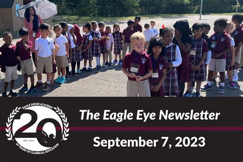 The Eagle Eye: 9/7/2023 > Eagle Ridge Academy