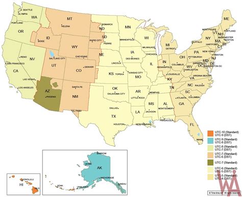 Nevada Time Zone Map: Everything You Need To Know In 2023 - World Map ...