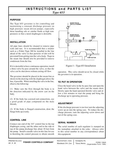 653 Instruction Manual by RMC Process Controls & Filtration, LLC. - Issuu