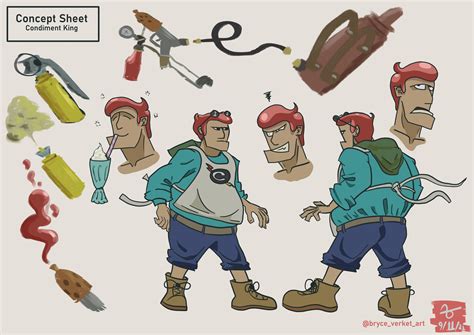 ArtStation - Concept: Condiment King