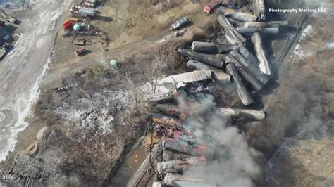 Ohio train derailment: Officials give update in East Palestine | wkyc.com