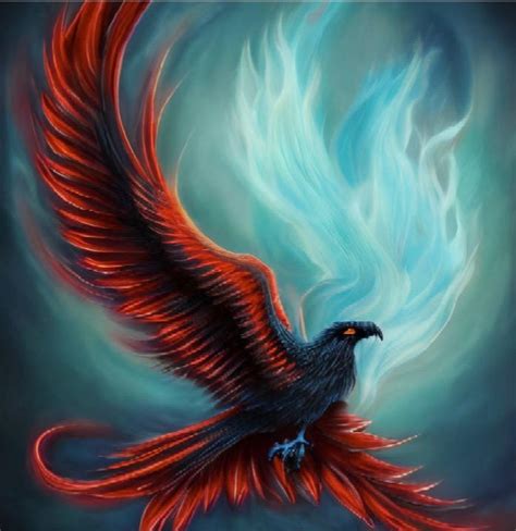 Phoenix in Flight by RavingArtistMcM on DeviantArt