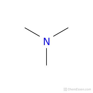 Chemical Structure of Trimethylamine - C3H9N | Mol-Instincts