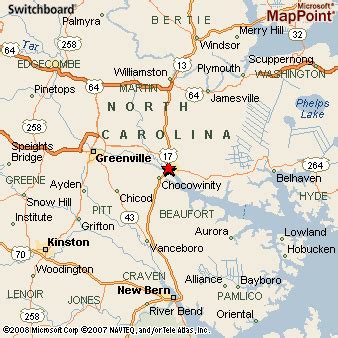 Where is Washington, North Carolina? see area map & more