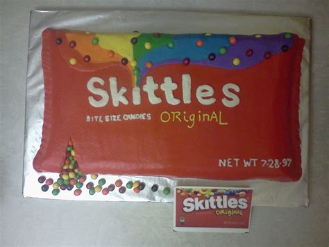 Skittles Cake - CakeCentral.com