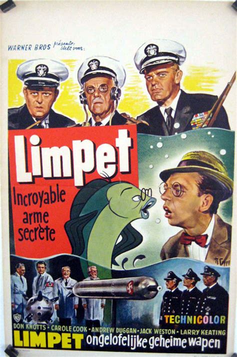 "LIMPET" MOVIE POSTER - "THE INCREDIBLE MR. LIMPET" MOVIE POSTER