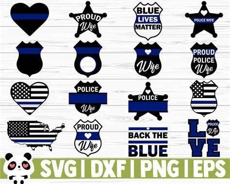 Police Badges By CreativeDesignsLLC | TheHungryJPEG