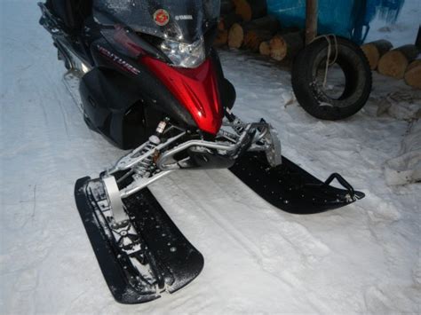 Custom Wide Ski Install and Pictures | TY4stroke: Snowmobile Forum ...