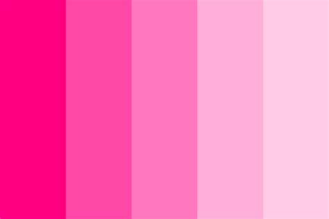 Bubblegum pink Color Palette