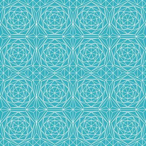 Premium Vector | Blue diamond seamless pattern