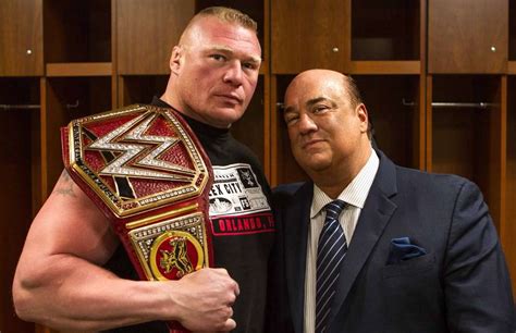 Paul Heyman Confirms Brock Lesnar's Status For Upcoming Live Event