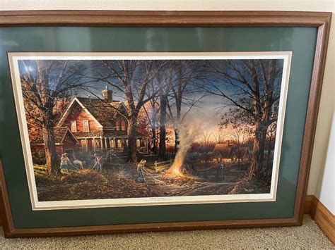 L89- Terry Redlin “Autumn Evening” Signed & numbered | EstateSales.org