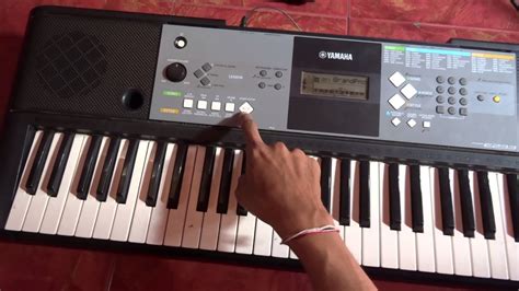 yamaha psr e233 review - YouTube