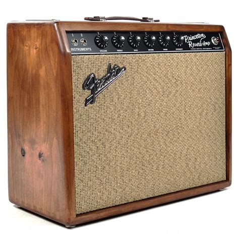 DISC Fender 65 Princeton Reverb Limited Edition Amp, Knotty Pine ...