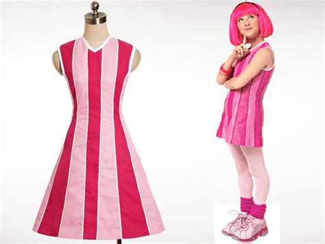 Lazy Town Cosplay Stephanie Costume Set