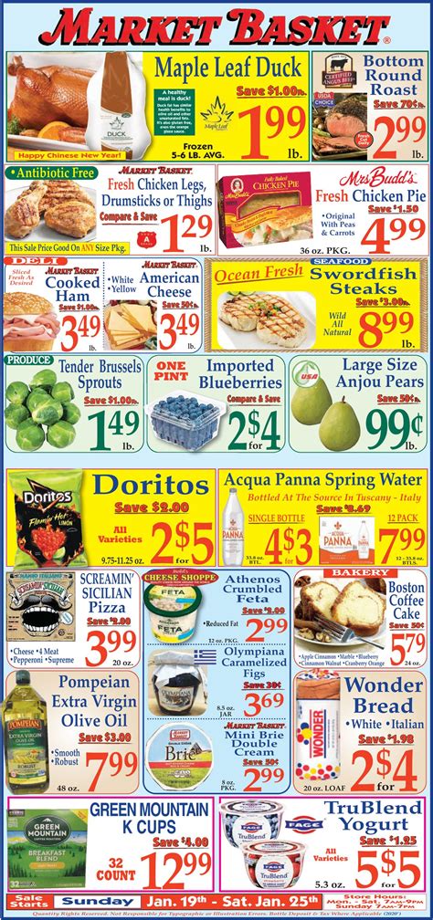 Market Basket Current weekly ad 01/19 - 01/25/2020 - frequent-ads.com