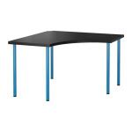 LINNMON Corner table top - black and brown (602.513.35) - reviews, price, where to buy