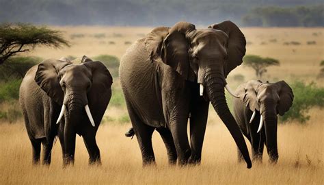 How many species of elephants are there, and where are they found?