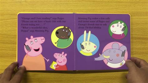 Peppa Loves Reading - Read Aloud Peppa Pig Book for Children and Toddlers - YouTube