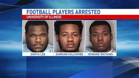 U of I Football Players Arrested for Armed Robbery, Home Invasion | WICS