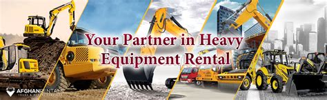 Your Partner in Heavy Equipment Rental | by Afghan Rentals | Medium