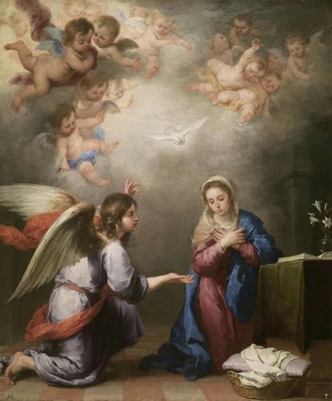 Murillo | Annunciation, Archangel gabriel, Nativity of jesus