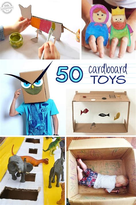 50 Things you can do with a Card Board Box!! | Kids activities blog ...