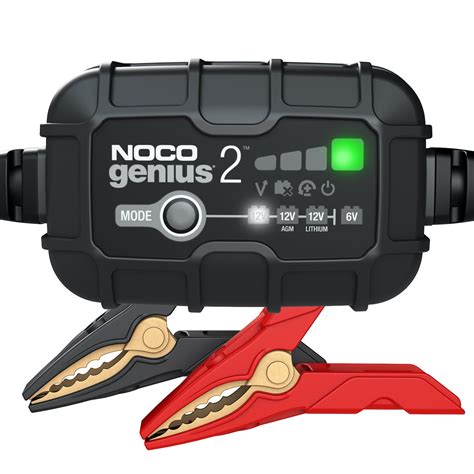 Noco Genius 2 Battery Charger + Maintainer | Battery Guys