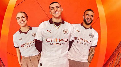 PUMA and Manchester City's 2023/24 away kit