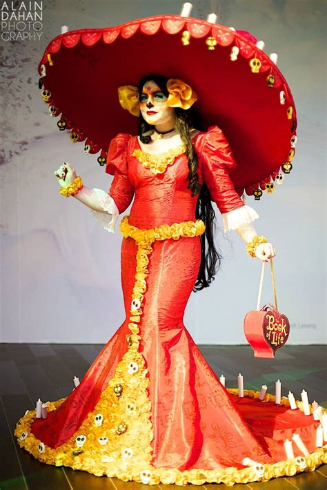 MONTREAL COMIC CON 2015 LA MUERTE COSTUME | Book of life costume ...