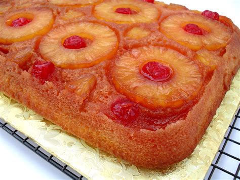 Easy Pineapple Upside-Down Cake | Pineapple upside down cake, Sheet cake recipes, Upside down cake