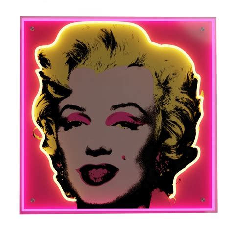 Marilyn Neon Sign by Andy Warhol – Artware Editions