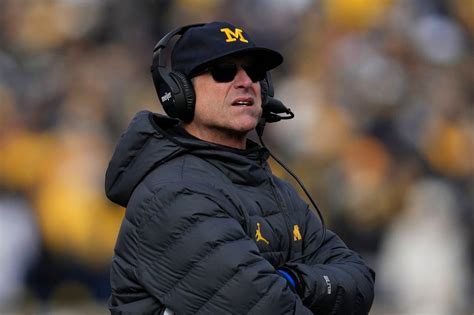 A hoarse Jim Harbaugh on gratitude for Ohio State, QB who turns water to wine - mlive.com