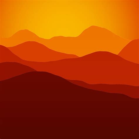 Paisaje Montañas Silueta - Gráficos vectoriales gratis en Pixabay | Kunst grundschule, Malerei ...