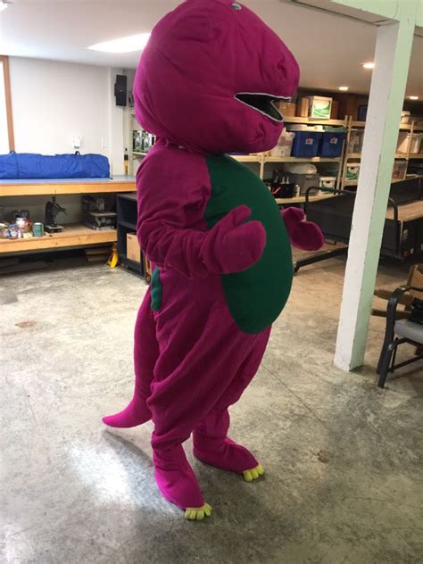 Halloween barney costume - snowsenturin