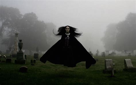 art, digital, sad, grave, scary, creepy, horror, manip, fog, ghost, gothic, spooky, girl, women ...