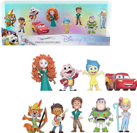 More Disney 100 Celebration Character Figure Packs Released from Just ...