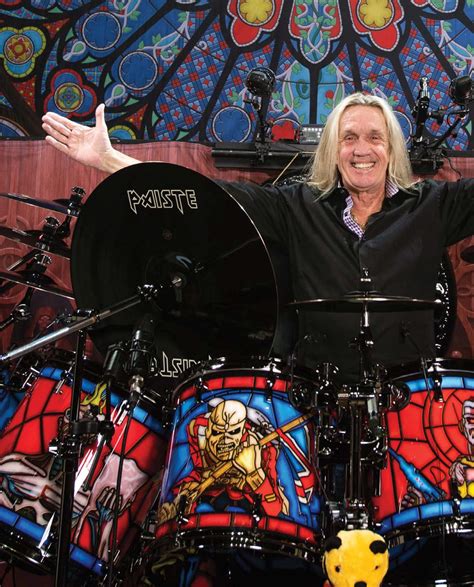 Nicko Mcbrain Drum Kit