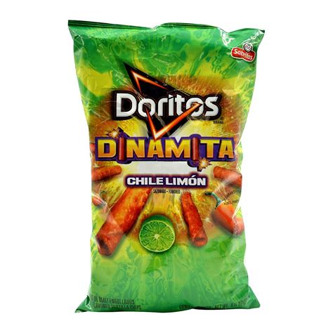 Amazon.com: Doritos, Dinamita, Chile Limon Rolled Tortilla Chips, 9.75oz Bag (Pack of 4)