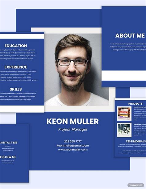 Software Company Portfolio Template - Google Docs, Illustrator ...