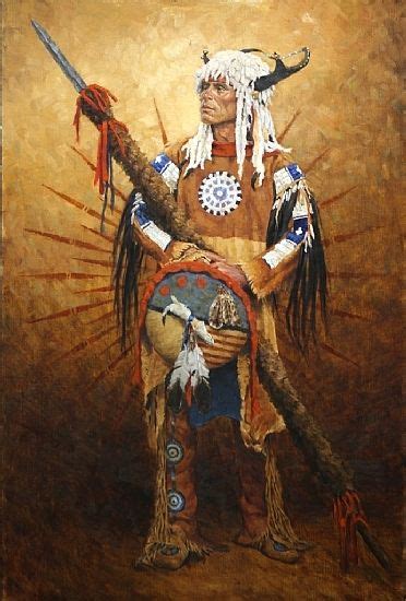 Assiniboine Chief by Barry Eisenach Oil ~ 36" x 24" | Native american ...