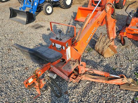 2001 Kubota 4590 Backhoe Attachment For Sale | Lynden, WA | 2240 ...