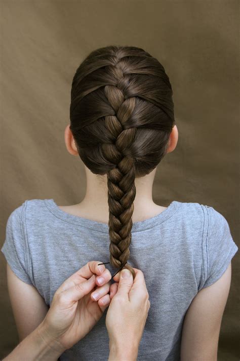 Three-strand french braid. Yay!! Another one I can do! | French braid, Hair styles, Hair