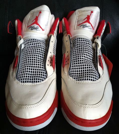 Vintage Gear: Air Jordan 4 "Fire Red" From 1989 - Air Jordans, Release ...